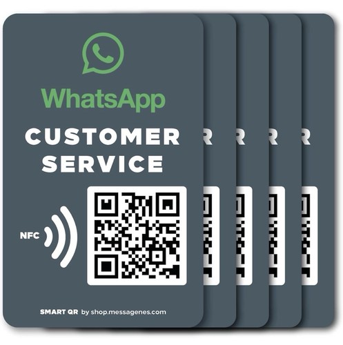 Adesivi whatsapp code - 5x,