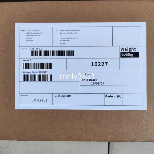 Ah467407u001 parker ssd httl - ah467407u001,