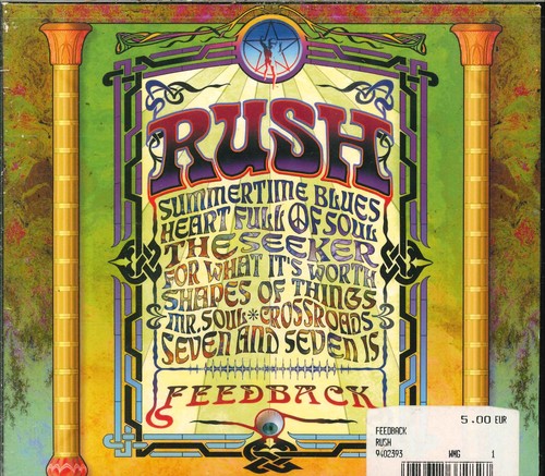 Rush feedback cd album - rush, cd-album