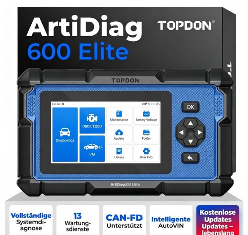 Topdon artidiag600 elite - artidiag600,