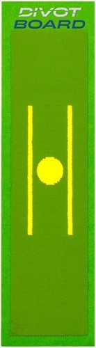 Divot board golf - board, aid