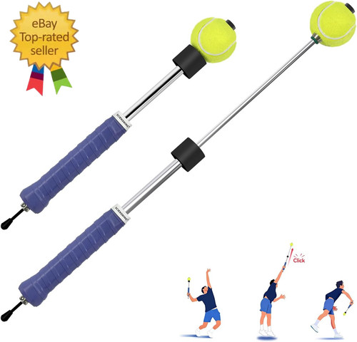 Tennis swing serve trainer - &,