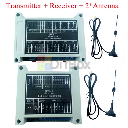 Telecomando lora 8ch 433m - telecomando,