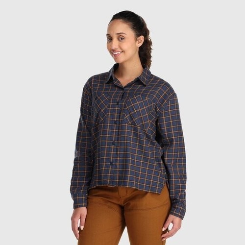 Top donna flanella outdoor - donna,